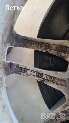 АЛУМИНИЕВИ ДЖАНТИ МЕРЦЕДЕС -5x112х66.6-16цола, снимка 6 - Гуми и джанти - 53097404