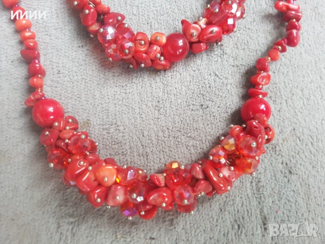 Колие и гривна с камъни, снимка 2 - Бижутерийни комплекти - 53453757