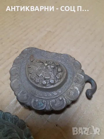 Комплект От 2бр Стари Единични Пафти За Народни Носии., снимка 7 - Антикварни и старинни предмети - 49199988