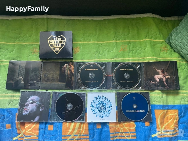 RAMMSTEIN Рамщайн Оригинални Немски дискове сд cd, снимка 2 - CD дискове - 52714324