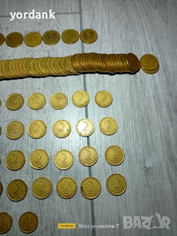 Мега лот 1 2 5 стотинки 1999 година, снимка 3 - Нумизматика и бонистика - 53416216
