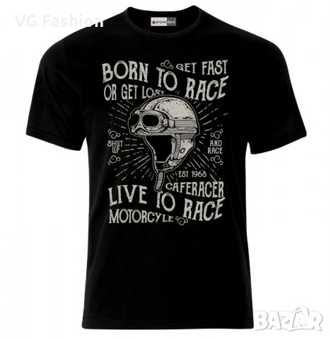Мъжка Тениска Моторджийска Мото Мотокрос Ендуро Моторист Мотоциклетизъм Moto Motorcycle, снимка 1