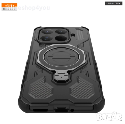 Удароустойчив Кейс RingCase за Xiaomi 15T / Pro с MagSafe, снимка 6 - Калъфи, кейсове - 52554157