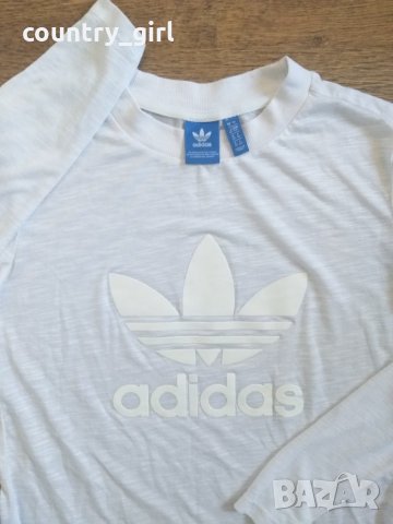 adidas Women Originals Trefoil Tee - страхотна дамска туника, снимка 5 - Туники - 28801146