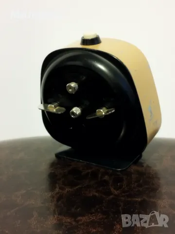 Стар механичен будилник, настолен часовник, снимка 4 - Антикварни и старинни предмети - 48466444