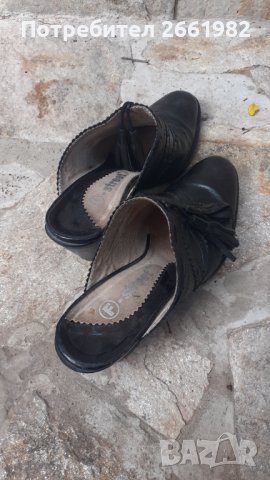 Удобни черни чехли, снимка 3 - Чехли - 37203619