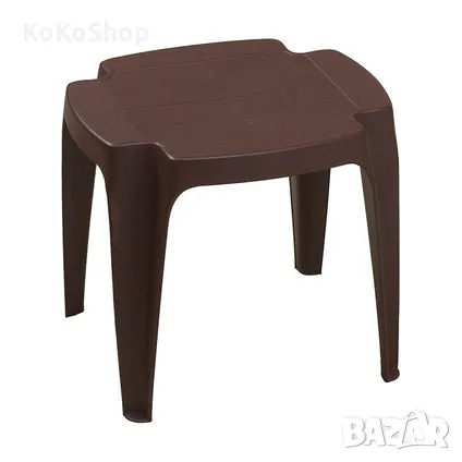 Пластмасова маса-42х37х38 см.,маса за балкон,маса за тераса,маса за градина,маса за шезлонг, снимка 2 - Градински мебели, декорация  - 50413160