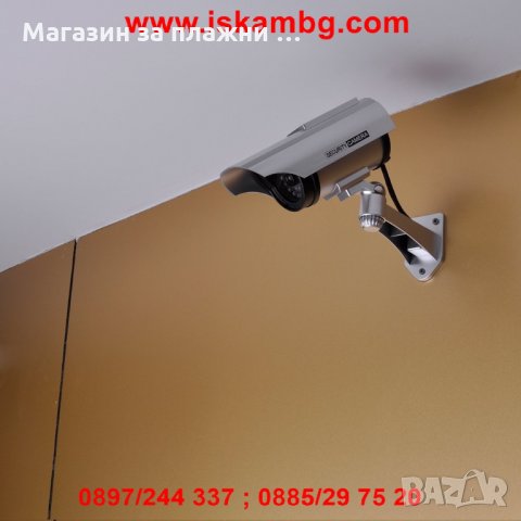  Камера Със Соларен Панел - Фалшива, снимка 5 - Други - 28516745