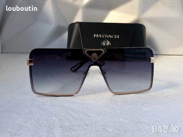 Maybach 2023 мъжки слънчеви очила маска 3 цвята, снимка 8 - Слънчеви и диоптрични очила - 40580664