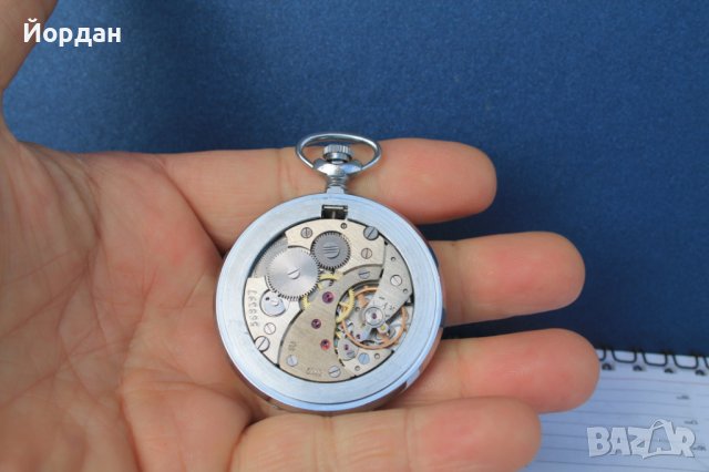 Нов джобен часовник ''Молния Техника" , снимка 9 - Антикварни и старинни предмети - 40521286