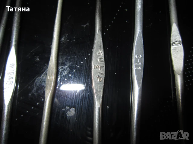 КУКИ ЗА ПЛЕТЕНЕ на килими,за плетене на една кука и конци КОТОН КРОШЕ , снимка 9 - Други - 12614361