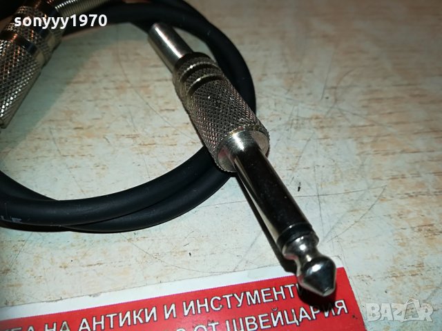 кабел 60см с два метални голями жака внос франция 1105212101, снимка 11 - Други - 32842934