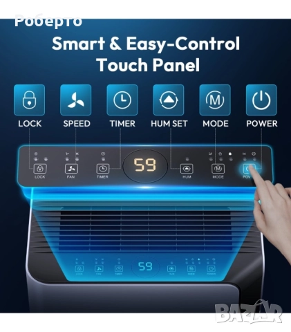 Влагоабсорбатор AirOrig 20L, снимка 3 - Влагоабсорбатори и влагоуловители - 52966017