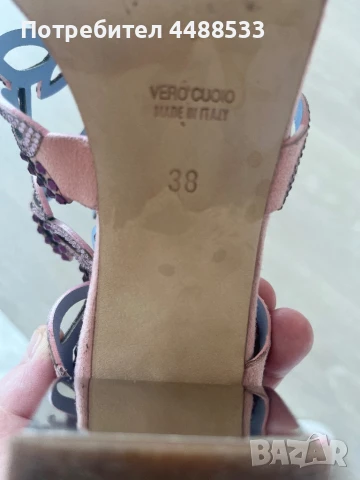 Дамски официални обувки FABI, размер 38, снимка 4 - Дамски обувки на ток - 50621541