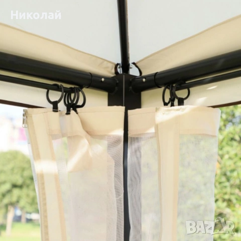 Луксозна градинска шатра с люлка и функция сън за пълен релакс, снимка 5 - Градински мебели, декорация  - 53331652