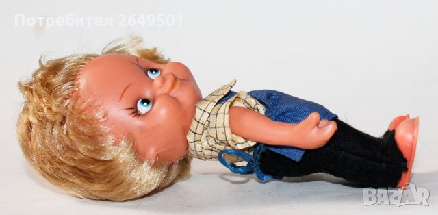 Немска кукла ГДР Марка VEB Spielwaren Schalkau 1960те, снимка 4 - Колекции - 34969433