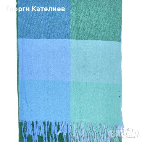 Кашмирен шал на квадрати и елегантни дамски ръкавици-Дамски комплект Код на продукта:DK-0077, снимка 2 - Подаръци за жени - 47926686