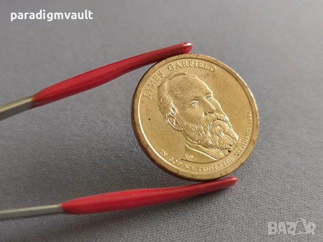 Монета - САЩ - 1 долар (Джеймс Гарфилд) UNC | 2011г.