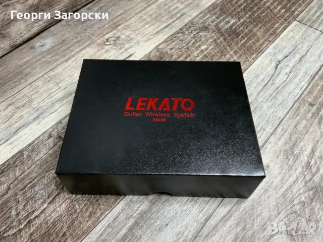 Безжичен аудио приемао-предавател за електрическа китара - LEKATO WS-90 5.8G, снимка 5 - Други - 51191102