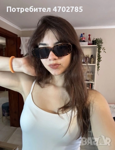Trendy Y2K слънчеви очила с леопардов принт, снимка 4 - Слънчеви и диоптрични очила - 53026557