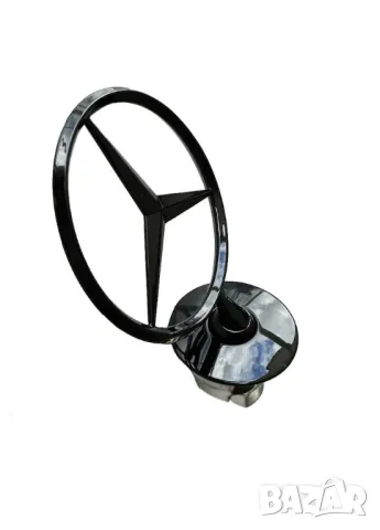 емблема за Мерцедес Mercedes-Benz 44mm черен гланц S E C CLK, снимка 4 - Аксесоари и консумативи - 40338590