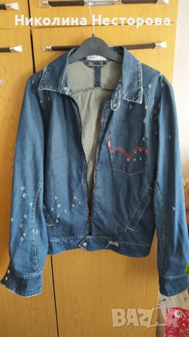 Дънково яке мъжко марково Levis, снимка 6 - Якета - 38114364