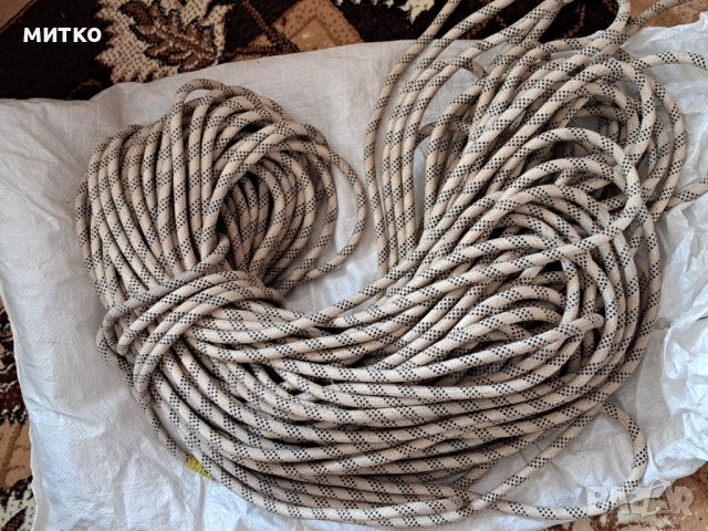 Алпийско въже ново 10,5 статично , снимка 6 - Други спортове - 39557463