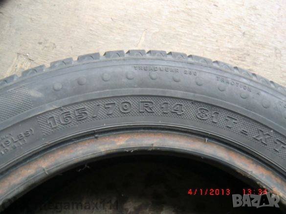Гума 165/70/14 81тхт1 Michelin 1 брой, снимка 3 - Гуми и джанти - 26627680