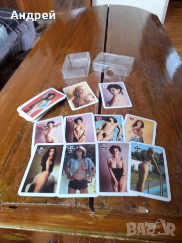 Стари Еротични карти за игра #22, снимка 2 - Други ценни предмети - 53243715