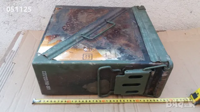масивна военна метална кутия за инструменти , снимка 9 - Антикварни и старинни предмети - 48200983