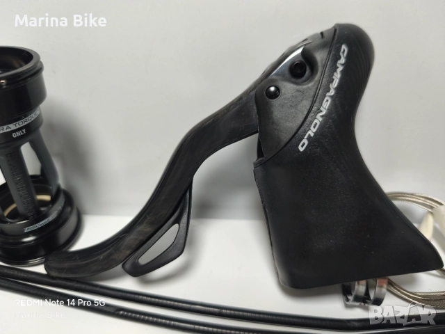 НОВ електронен шосеен монтаж Campagnolo Super Record EPS 2x12 Rim , снимка 12 - Части за велосипеди - 52204614
