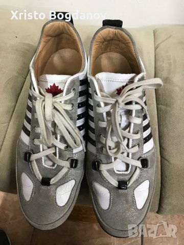 Дамски кожени обувки ,,DSQUARED 2” номер 39, снимка 3 - Дамски ежедневни обувки - 36729599