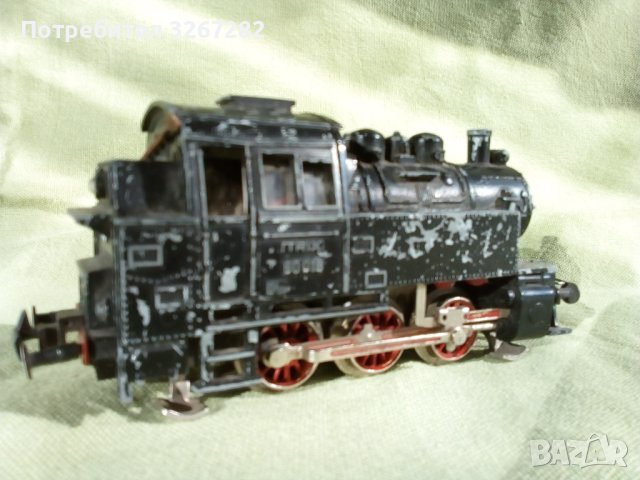 Локомотив, Играчка, Влакче, Пико, Западна Германия, снимка 4 - Антикварни и старинни предмети - 44069635