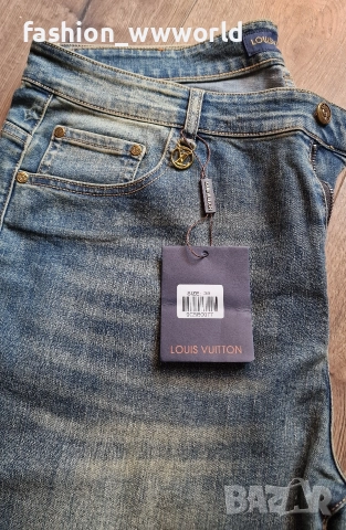 дънки Louis Vuitton 38 реплика, снимка 5 - Дънки - 52621348