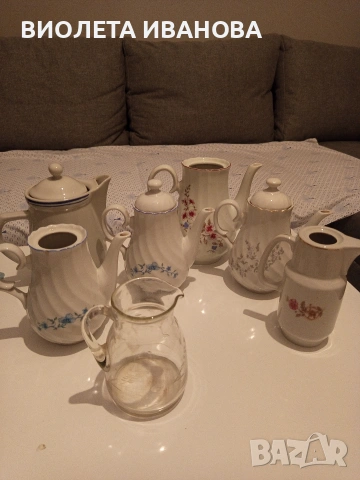 Различни видове кани.