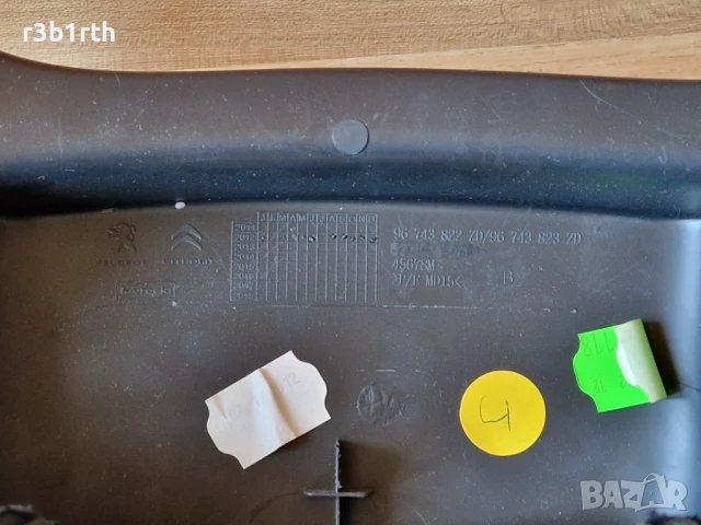 Пластмаси около волана, Citroen C-Elysee/Peugeot 301, снимка 5 - Части - 51065627