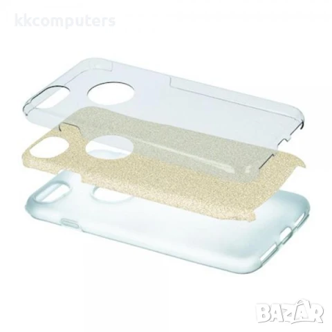 Калъф Glitter 3в1 за Samsung A54 5G / Златен / Баркод : 3132210