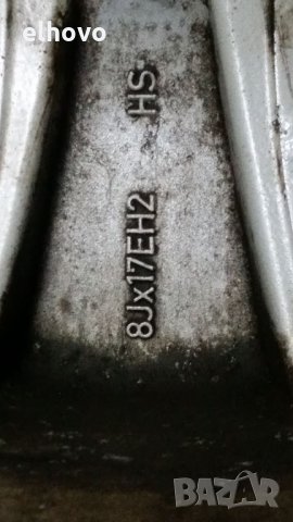 Джанти Dezent 8JX17E H2 HS+Зимни гуми, снимка 4 - Гуми и джанти - 26912411