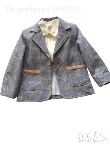 Детско сако и риза- (празнични), снимка 1
