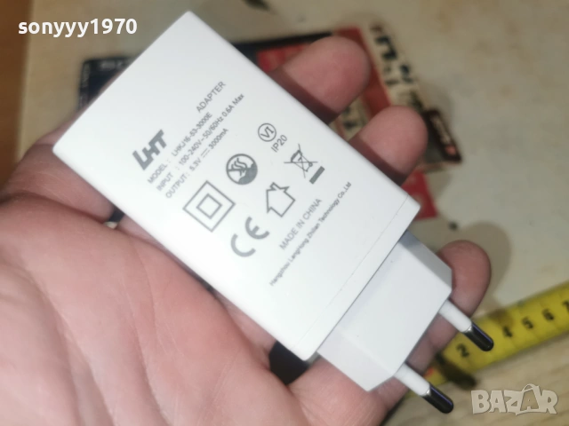 LHT ADAPTER 5,3V 3000MA 1301261636, снимка 2 - Мрежови адаптери - 53086987