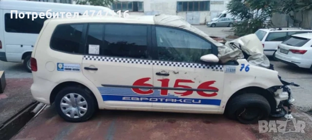 Volkswagen Touran 2.0TDi 81kW 110hp 2014г. Mотор CFHF(съвместим с CLCA) , снимка 3 - Автомобили и джипове - 53602361