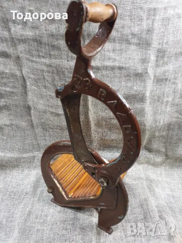 Винтидж нож,гилотина RAADVAD за хранителни продукти, снимка 3 - Антикварни и старинни предмети - 49438190