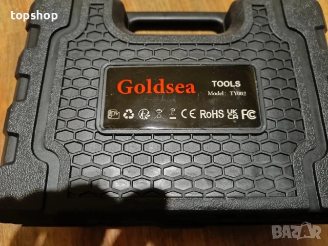 Нова Електрическа отвертка Goldsea 4.2V Безжична отвертка 3.5Nm 1500mAh Зареждане тип C 10 броя..., снимка 8 - Винтоверти - 51629122