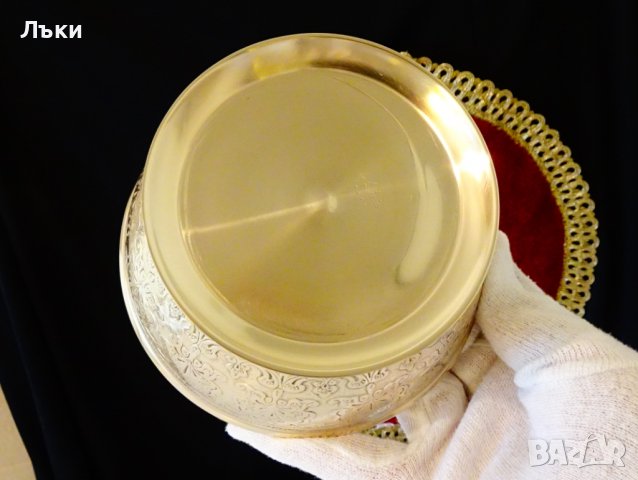 Бронзова бонбониера Британска Индия,маркирана. , снимка 5 - Антикварни и старинни предмети - 38585856