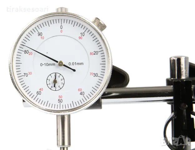 Магнитна стойка с индикаторен часовник с 22 броя накрайници MarPol, снимка 5 - Други инструменти - 48037004