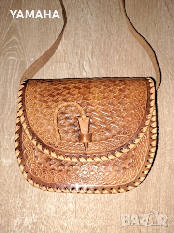 Ретро  Дамска  Кожена  Чанта ЕСТЕСТВЕНА КОЖА , снимка 3 - Чанти - 43942547