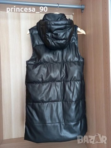 Кожен елек Zara , снимка 4 - Елеци - 53582676