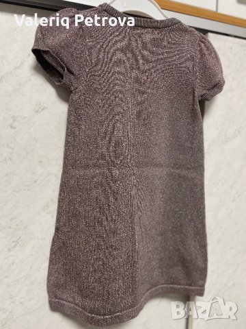 Прекрасна рокля с блясък, H&M, снимка 4 - Детски рокли и поли - 43662703