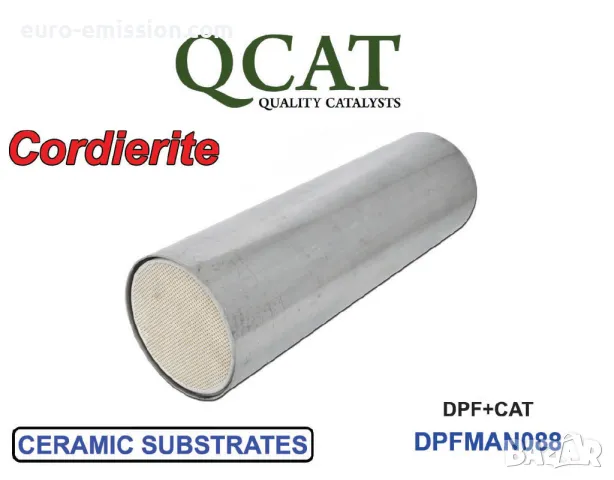 DPF MAN088 Ф127мм/L=400мм Филтър за твърди частици с катализатор