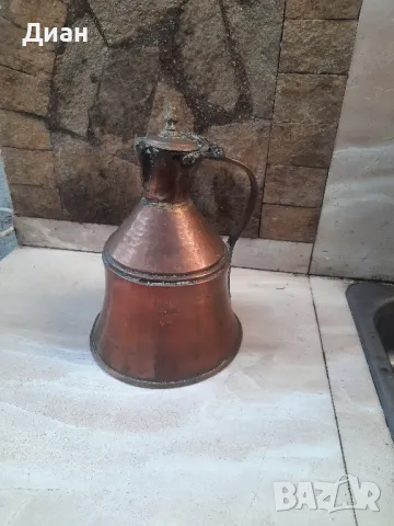 медна бакърена кана ибрик